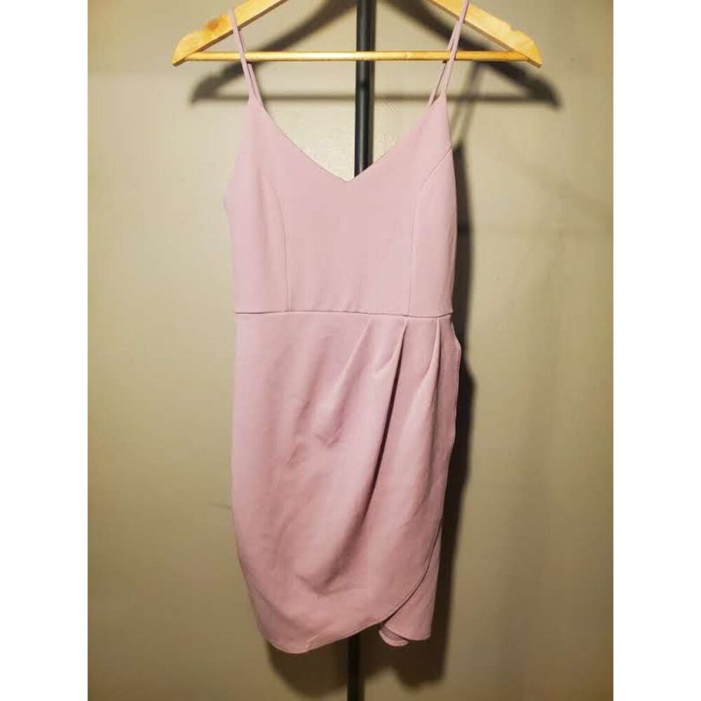 Lulus Dusty Rose Tank Dress, Size S
